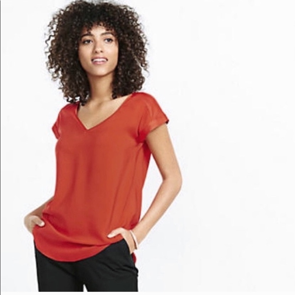 2 for $20 - Express silky v neck blouse